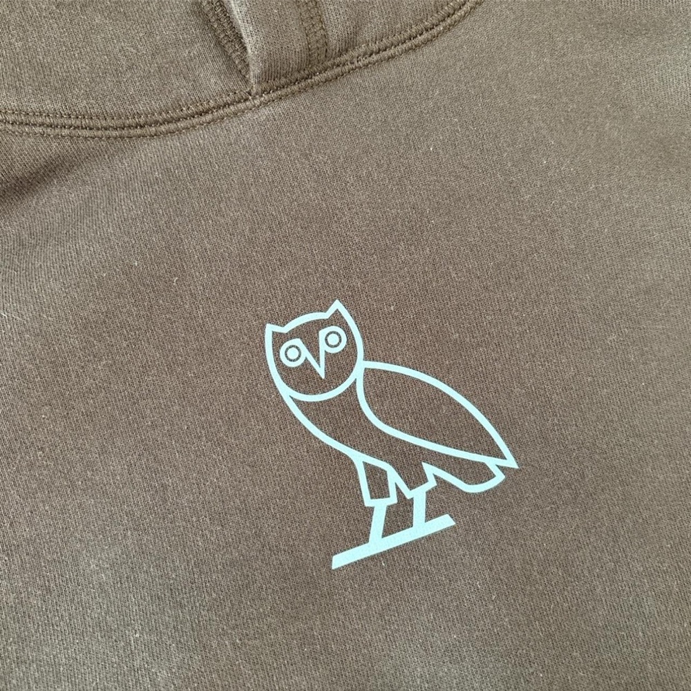 Drake OVO Chocolate Brown Hoodie Sweatshirt